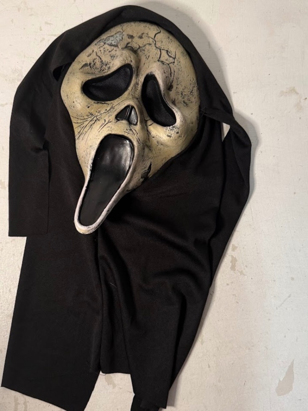 Official Scream 6 VI Aged Billy Loomis Mask Ghost Face Fun World Halloween